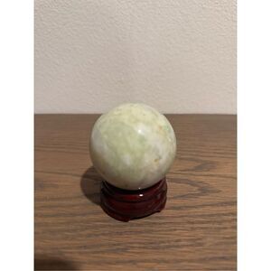 Jade sphere crystal natural gemstone